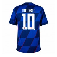 Camisa de Futebol Croácia Luka Modric #10 Equipamento Secundário Europeu 2024 Manga Curta